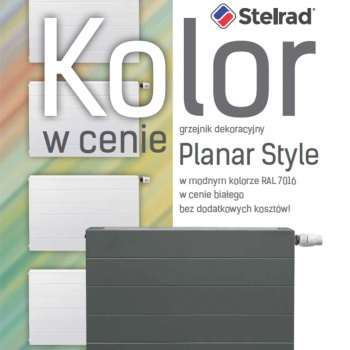 STELRAD - Promocja grzejników - "Kolor w cenie" 