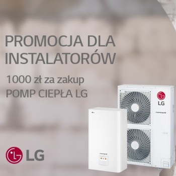 LG - Kup pompę ciepła i odbierz 1000 zł!