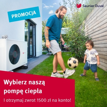 SAUNIER DUVAL - Promocja pomp ciepła - Od 1.07. do 31.10.2024 r