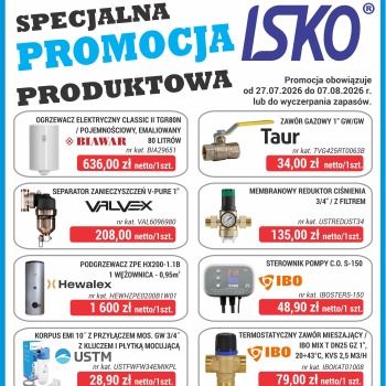 Promocja produktowa - obowiązuje od 27 lipca do 7 sierpnia 2026 r.